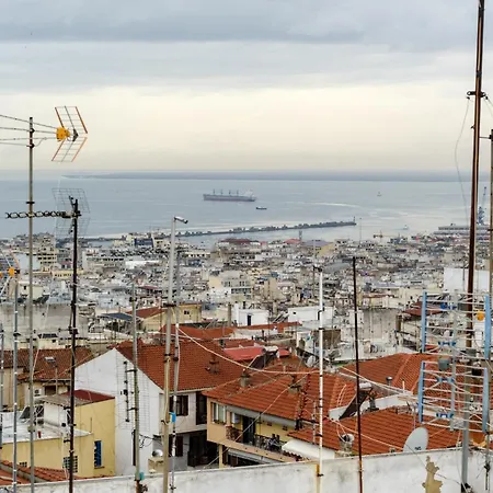 Old Town Elegant In Thess With Panoramic View Appartement